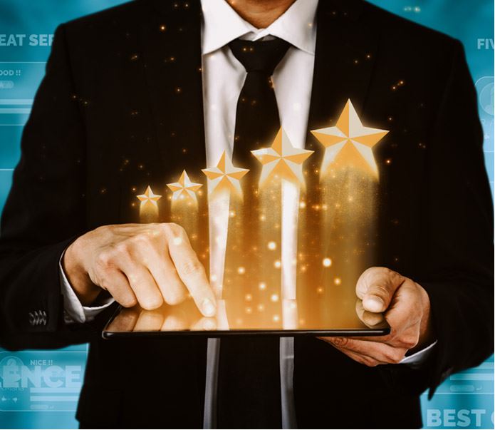 Lassen Sie Ihr Unternehmen hervorstechen!